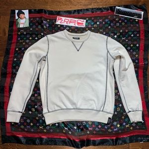 TODD SNYDER NEW YORK DESIGNER SWEAT SHIRT ★ SNYDER NYC ARC SPELL OUT TAG